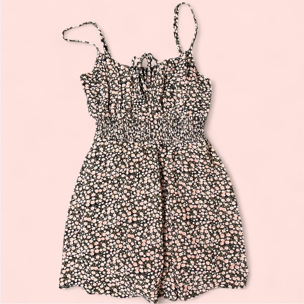 Floral Print Sleeveless Dress